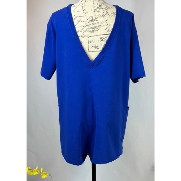 Free People Hot Shot T-Shirt Romper Electric Shock XS - Picture 14 of 16